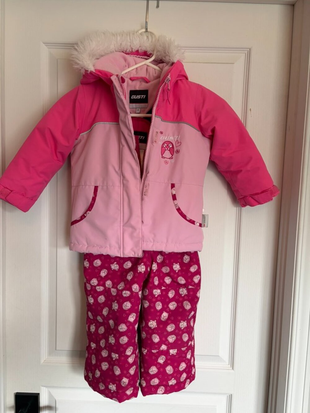 Gusti Pink Snowsuit 2T Girl